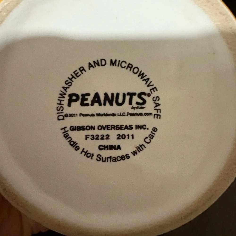 Green and Orange Linus Character Mug - Picture 3 of 6